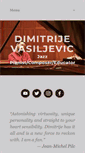 Mobile Screenshot of dimitrijevasiljevic.com